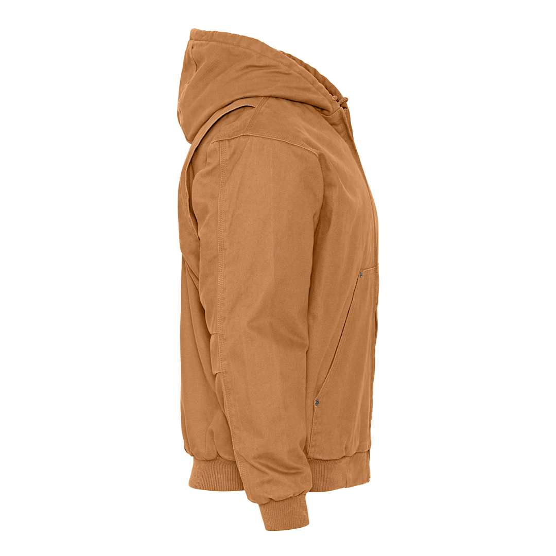 Berne Heartland Washed Duck Hooded Work Jacket 59