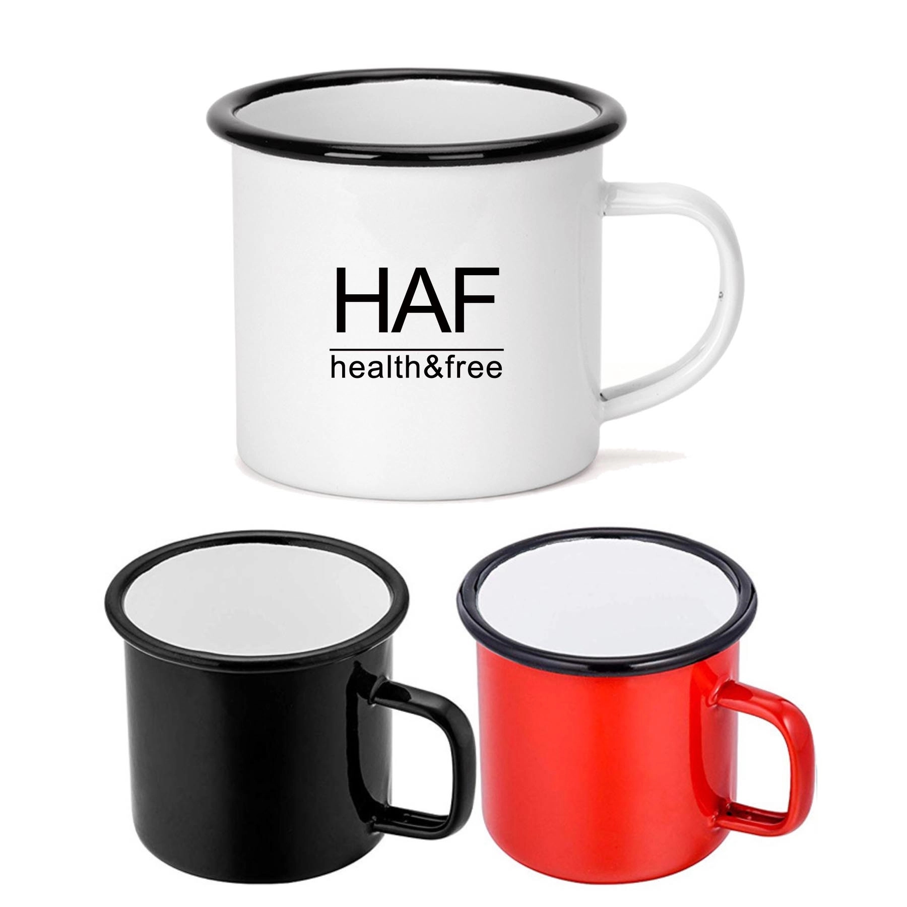Enamel Coffee Camping Mug 2