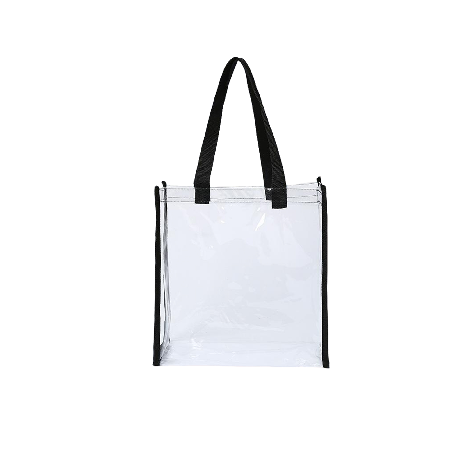 Clear PVC Stadium Tote Bag With Long Handles 2