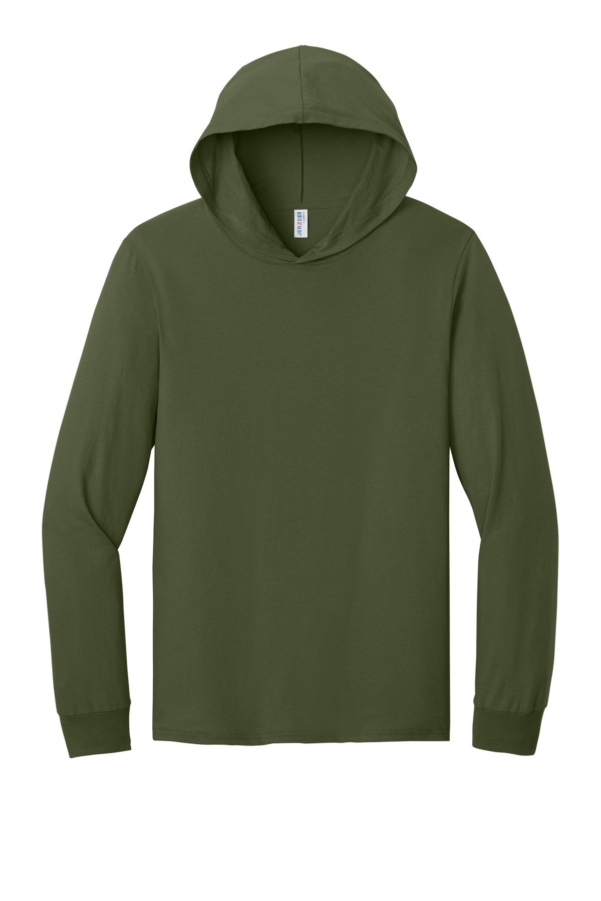 Jerzees Classics Unisex Cotton Long Sleeve Hooded T-Shirt 363LH 5