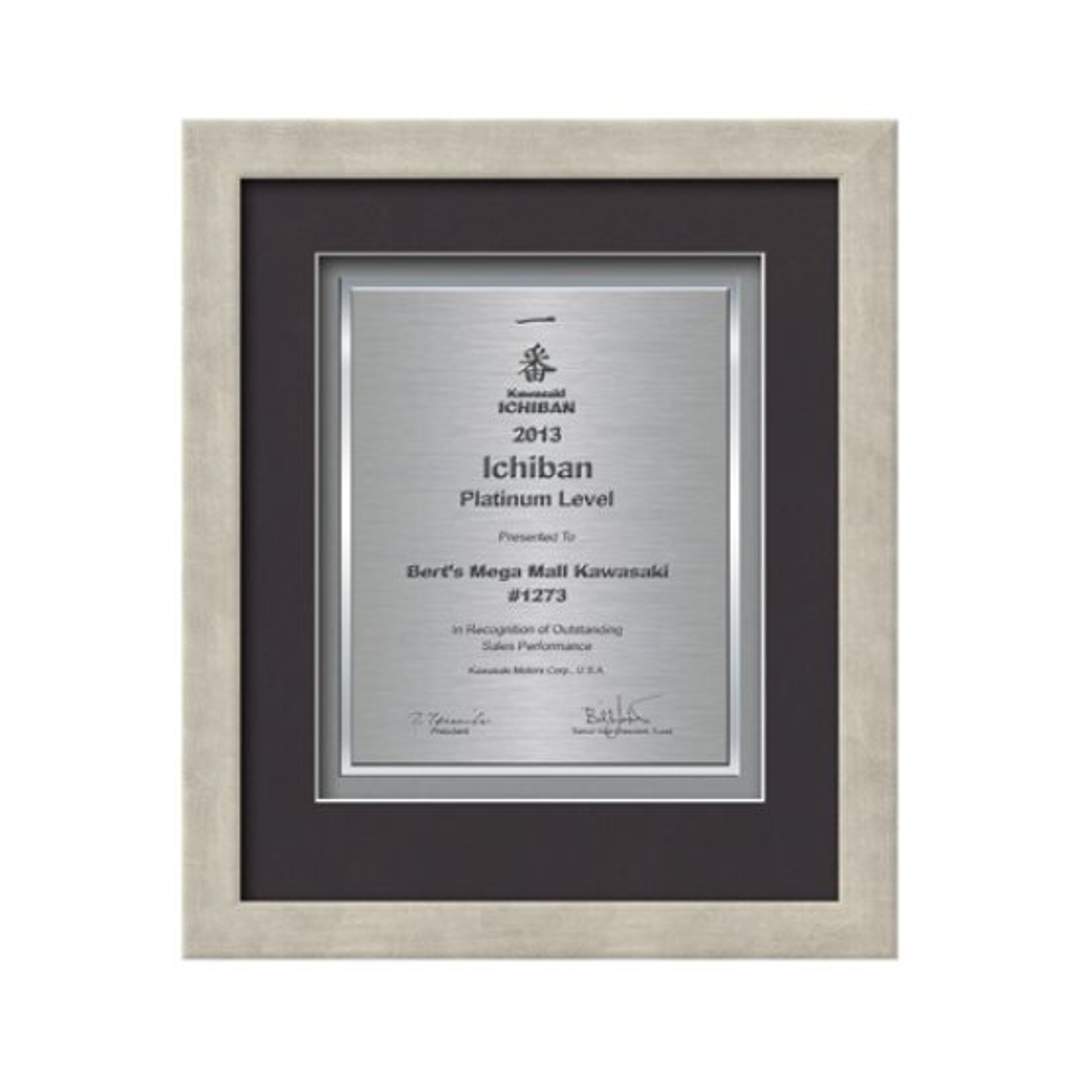 Eldridge Certificate TexEtch - Antique Silver 5