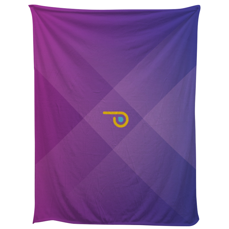 Extra Large Micro-Mink/Sherpa Plush Full Color Blanket 3