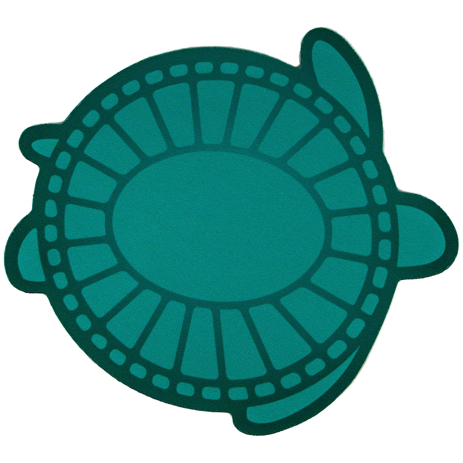 Turtle Shape Soft Mouse Pad 7.96"x7.71"x0.125" 1