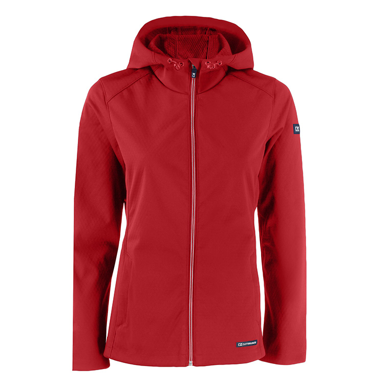 Cutter & Buck Ladies Eco Softshell Recycled Full Zip Jacket 3