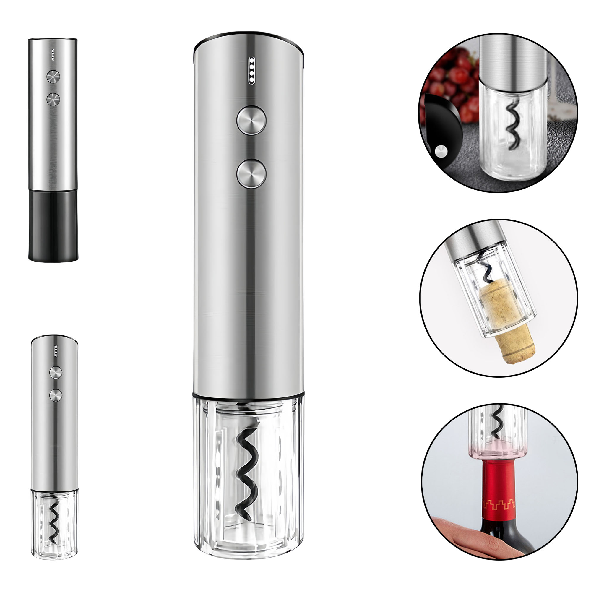 Electric Wine Opener-Automatic Corkscrew for Kitchen 2
