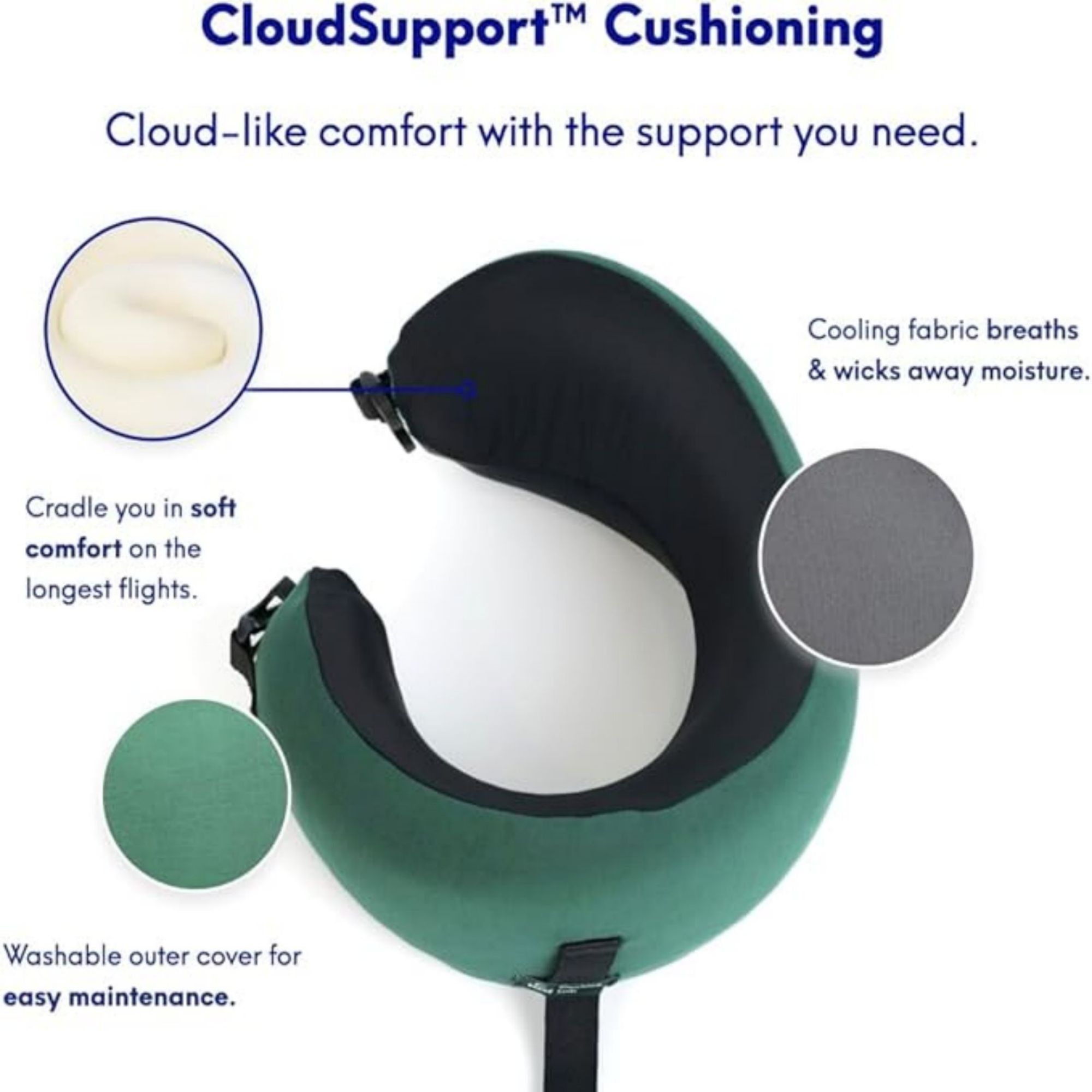 Compact Airplane Pillow For Traveling 5