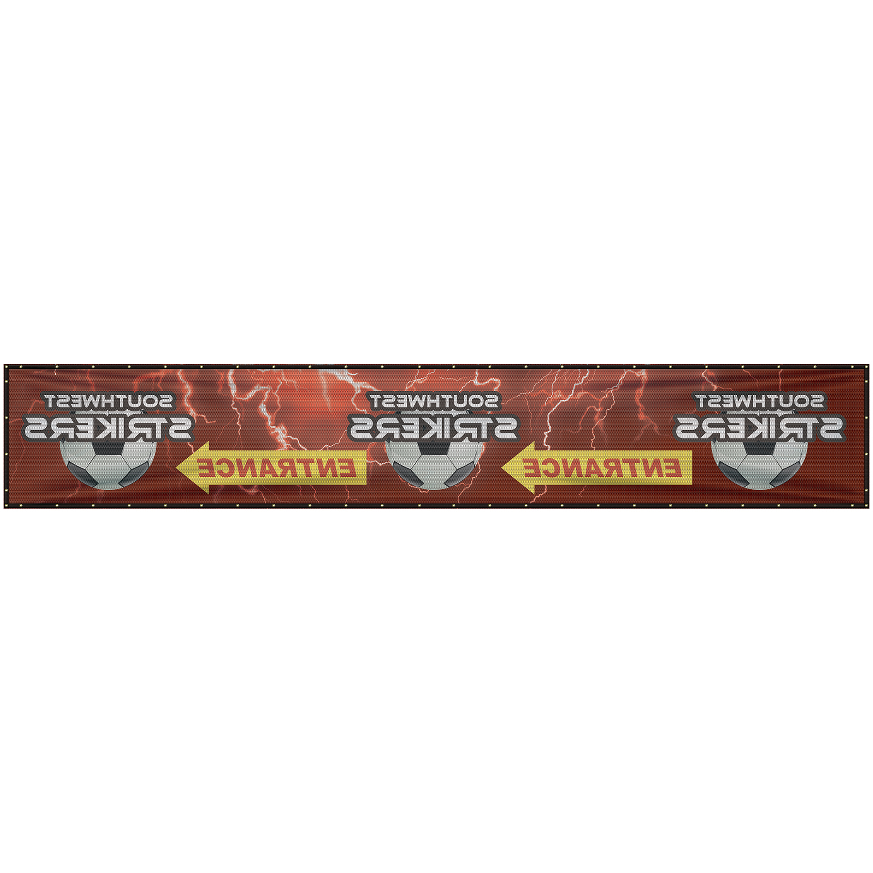 4' x 24' Premium Polyester Mesh Banner 9