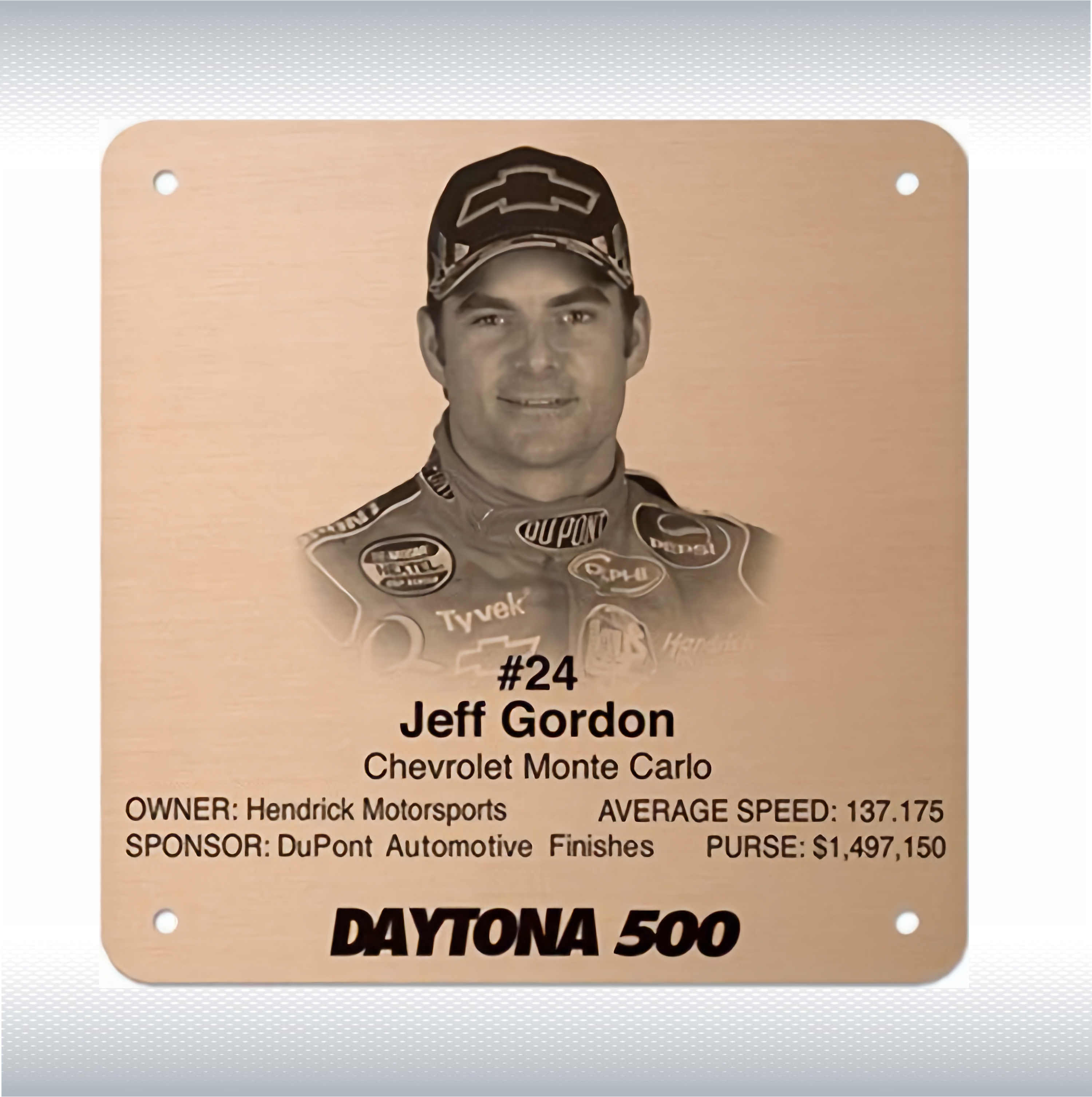 Bronze Plaque 12"x12" 2
