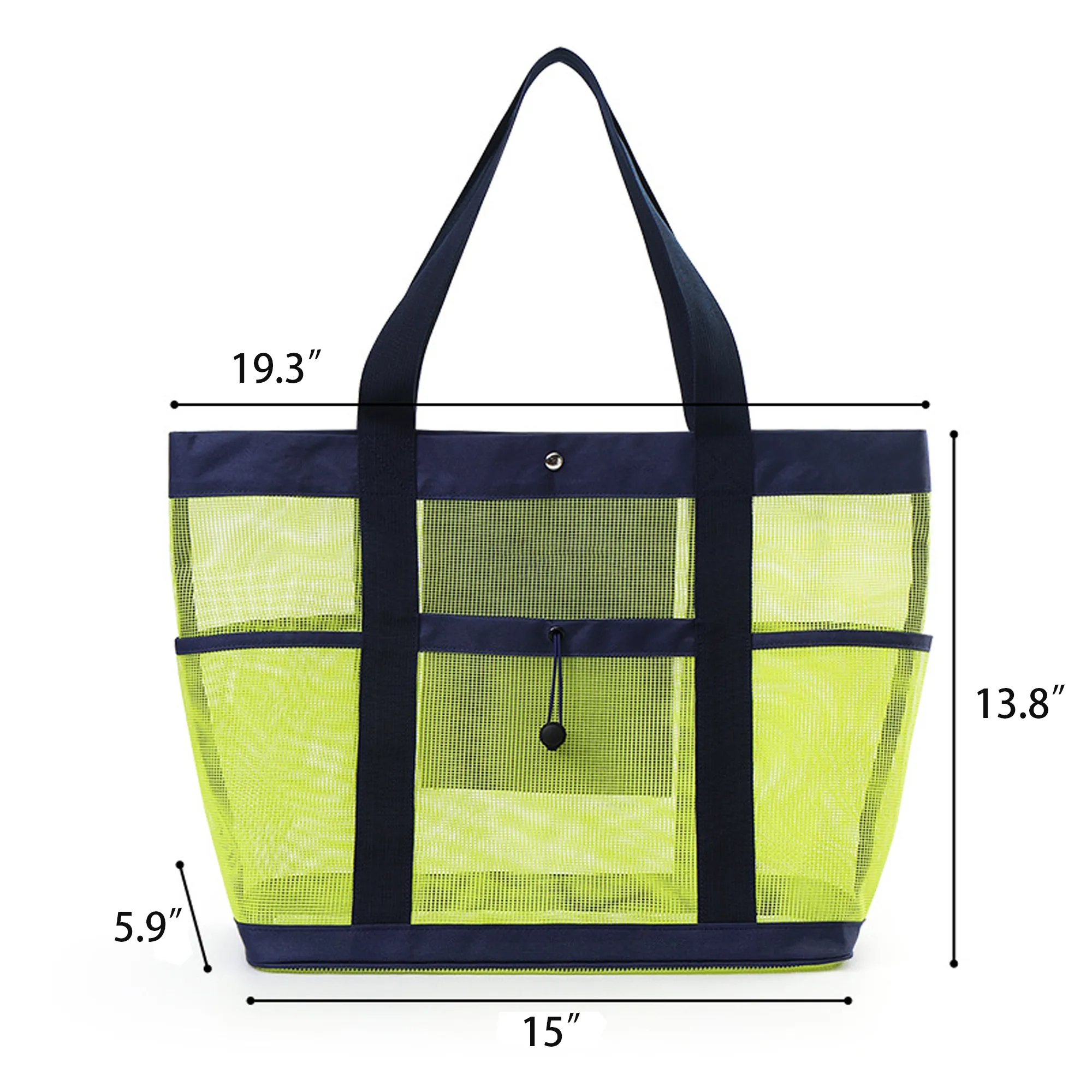 Mesh Large Capacity Beach Swim Bag 4