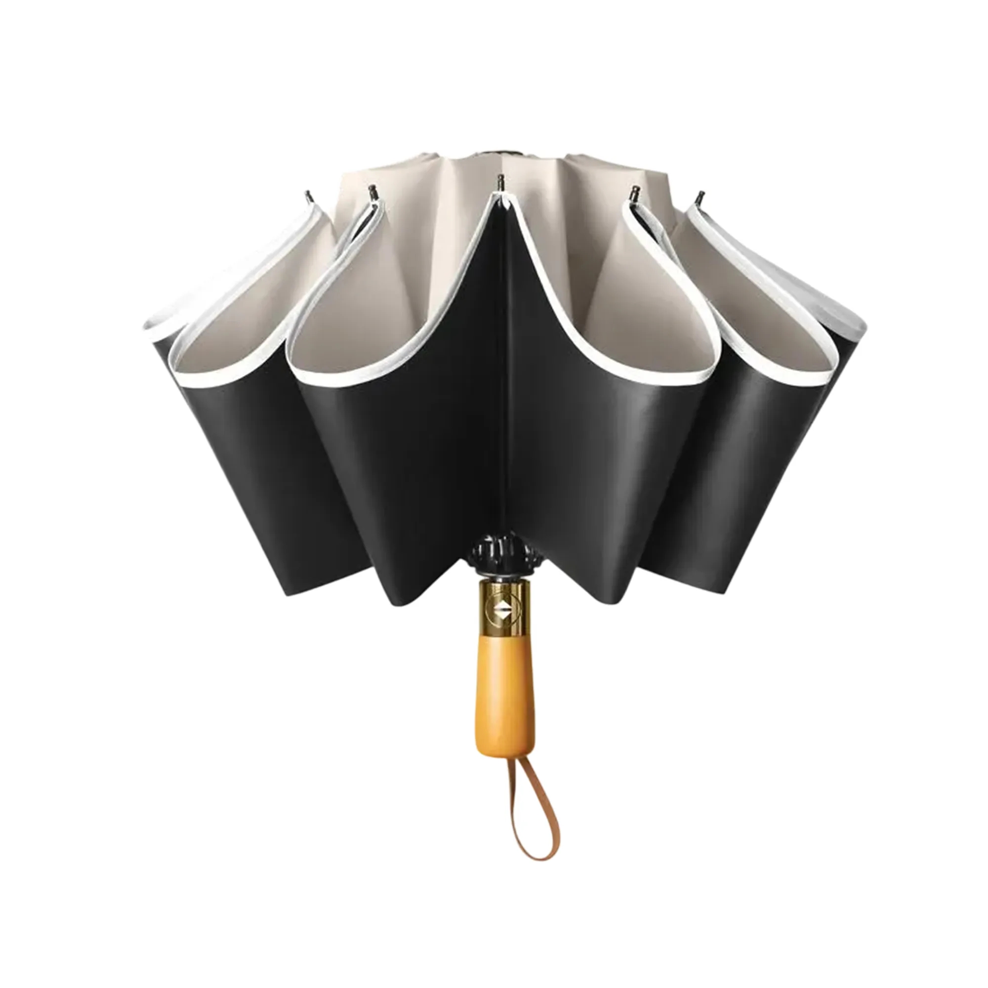 Durable Folding Umbrella with Water Repellent Fabric 3