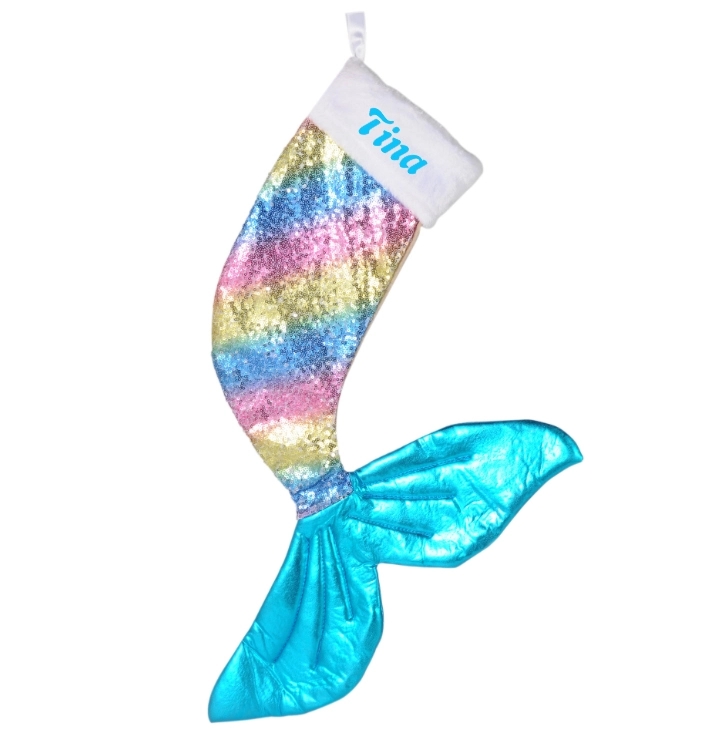 Mermaid Christmas Stockings Candy Socks 5