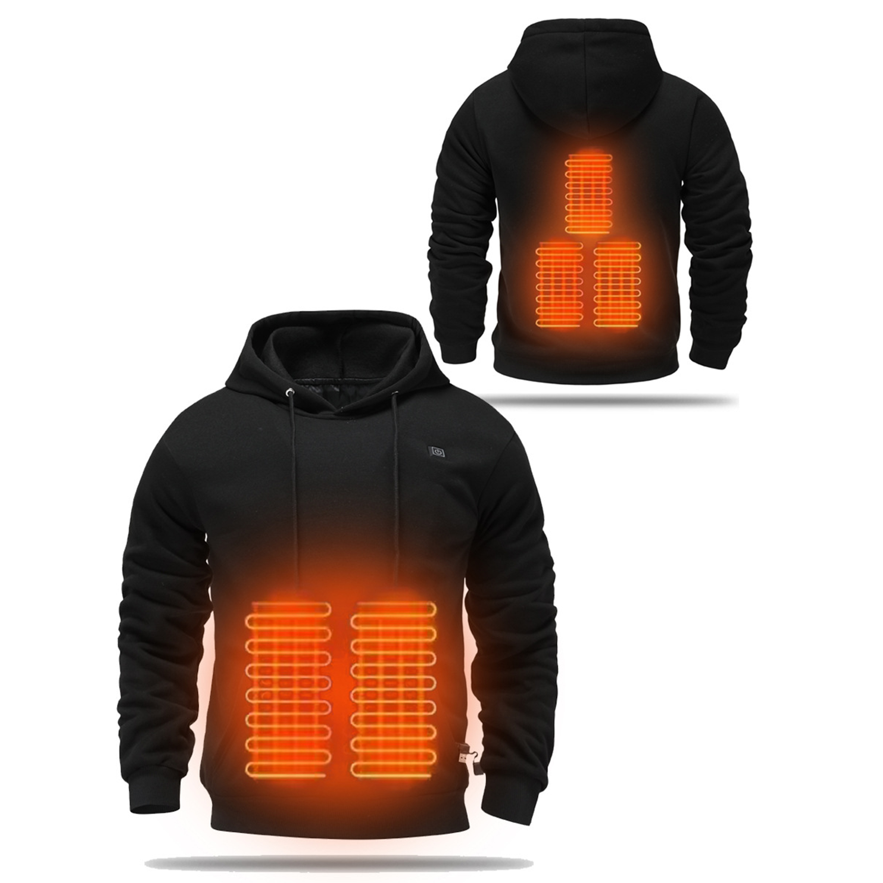 Unisex Heated Hoodie Sweatshirt, custom hoodie or sweatshirt with logo imprint 5