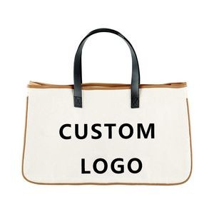 Shoulder Bag Tote Bag for Women, custom tote bag with logo imprint 2