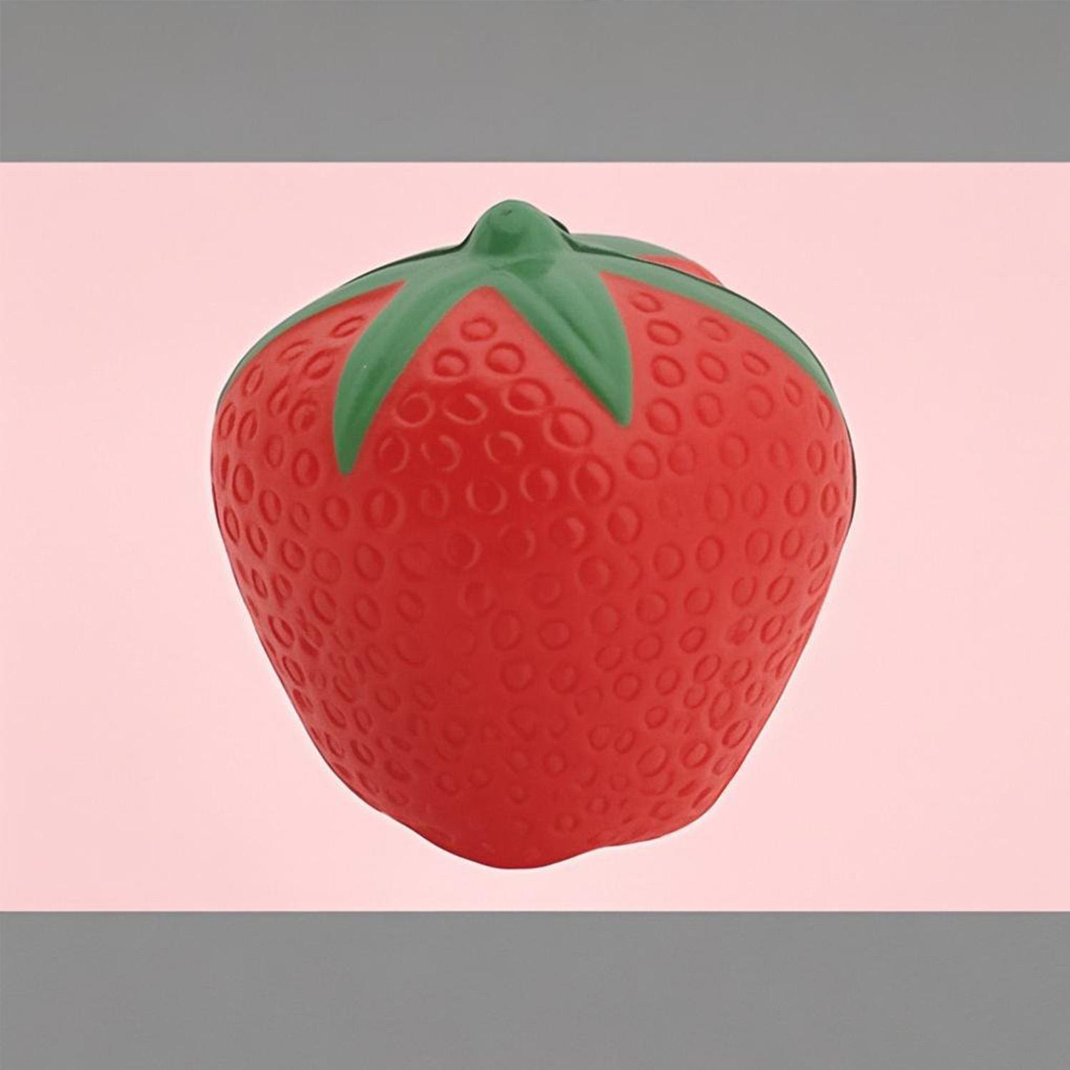 PU Foam Strawberry Stress Reliever Squeeze Toy 4