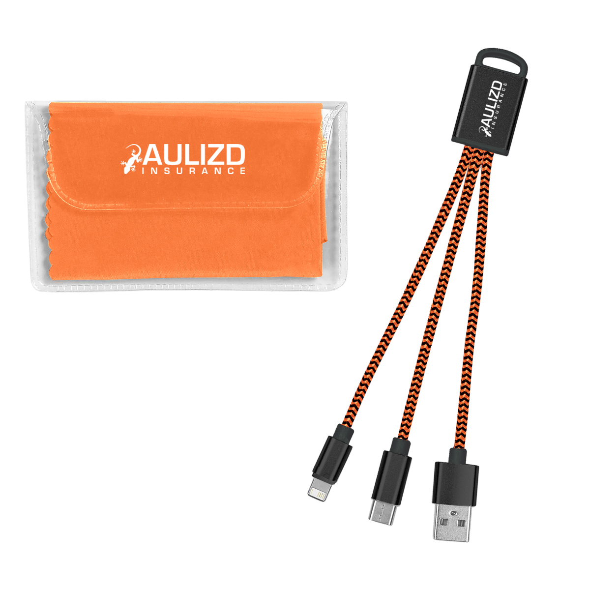 Braided Charging Buddy & Micro Fiber Cloth Set 13