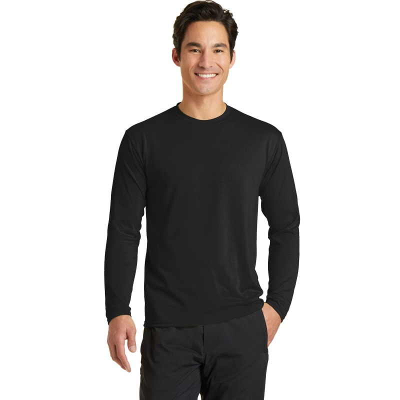 Port & Company Long Sleeve Performance Blend Tee. 63