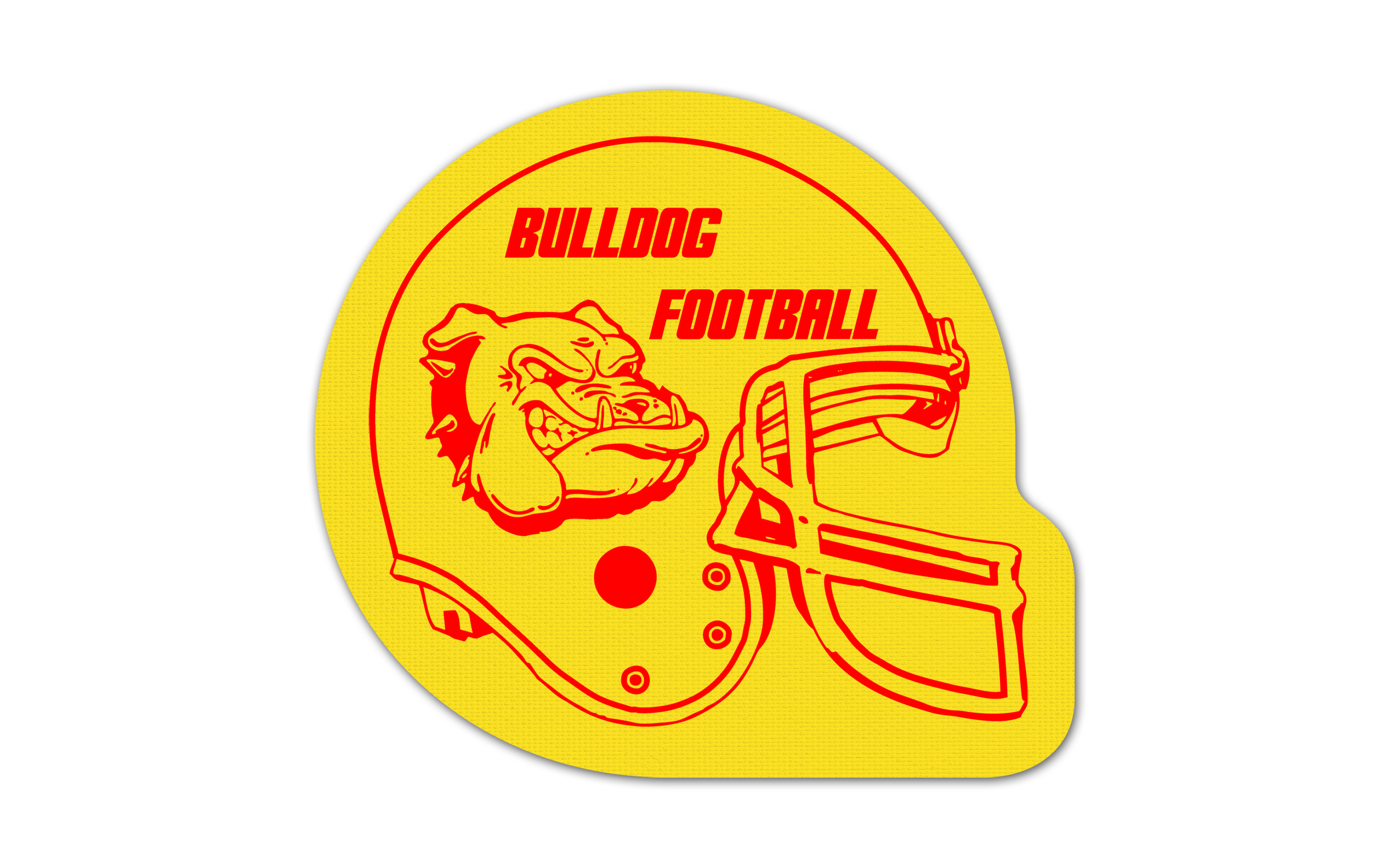 Football Helmet Vinyl Jar Opener 40