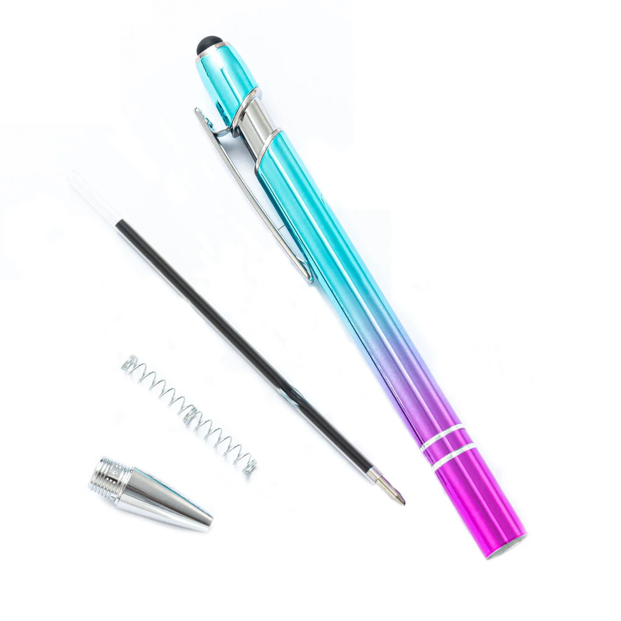 2-in-1 Stylus Ballpoint Pen With Gradient Color 11