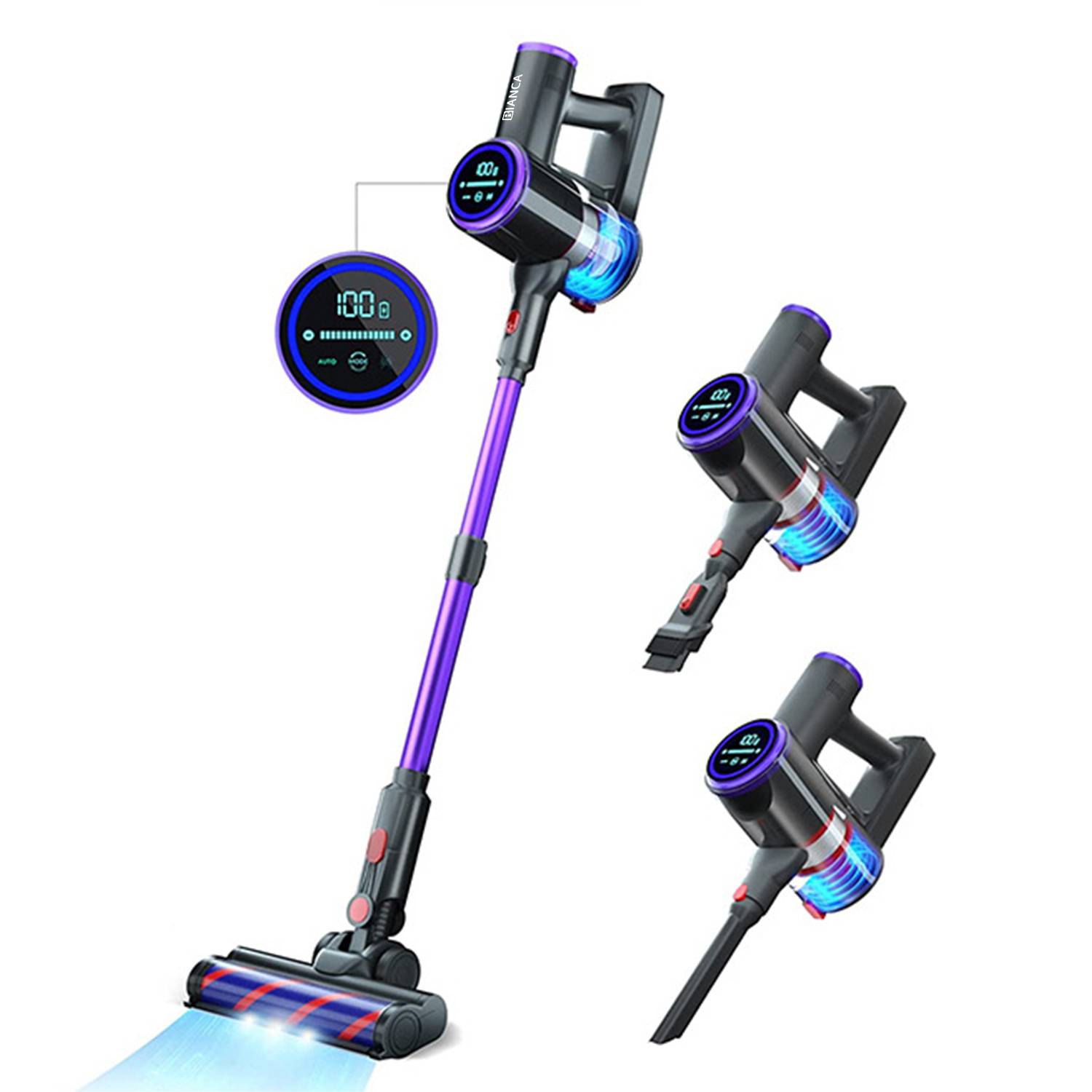 Rechargeable Handheld Portable Stick Vacuum Cleaner 10