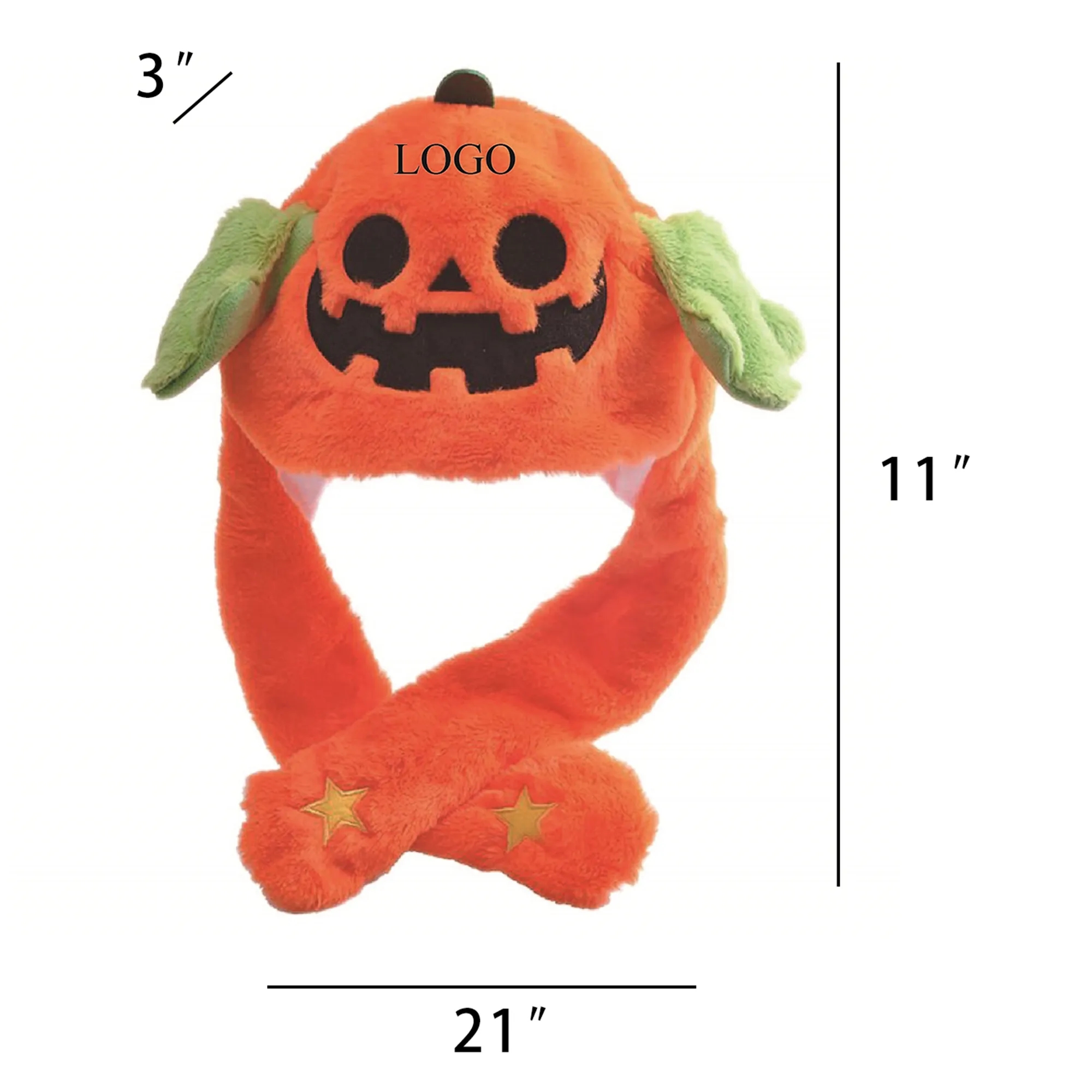 Plush Animal Hat Ear Moving 3