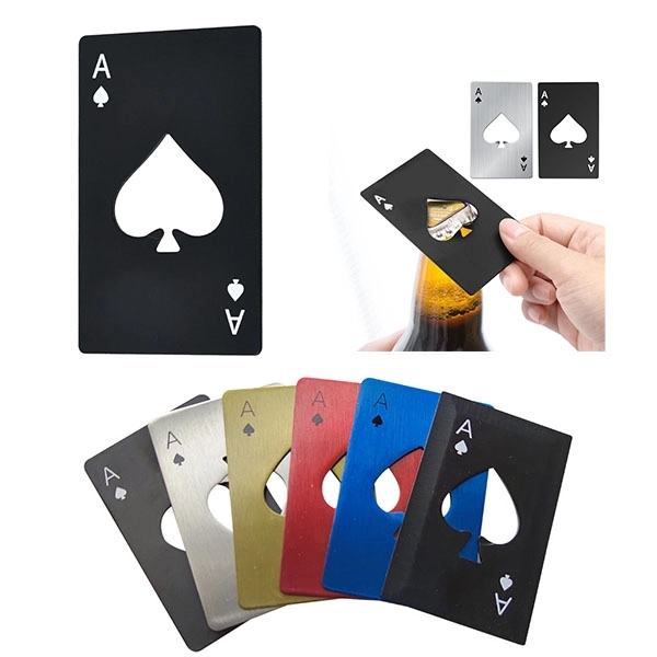 Spade Credit Card Bottle Opener 2