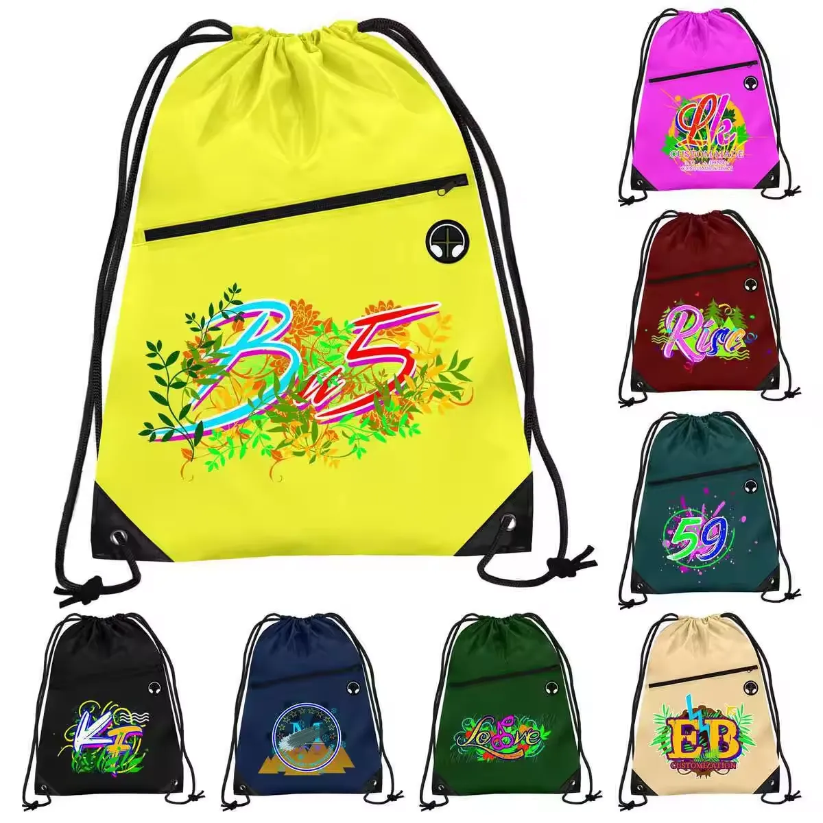 Outlet Drawstring Backpack 5