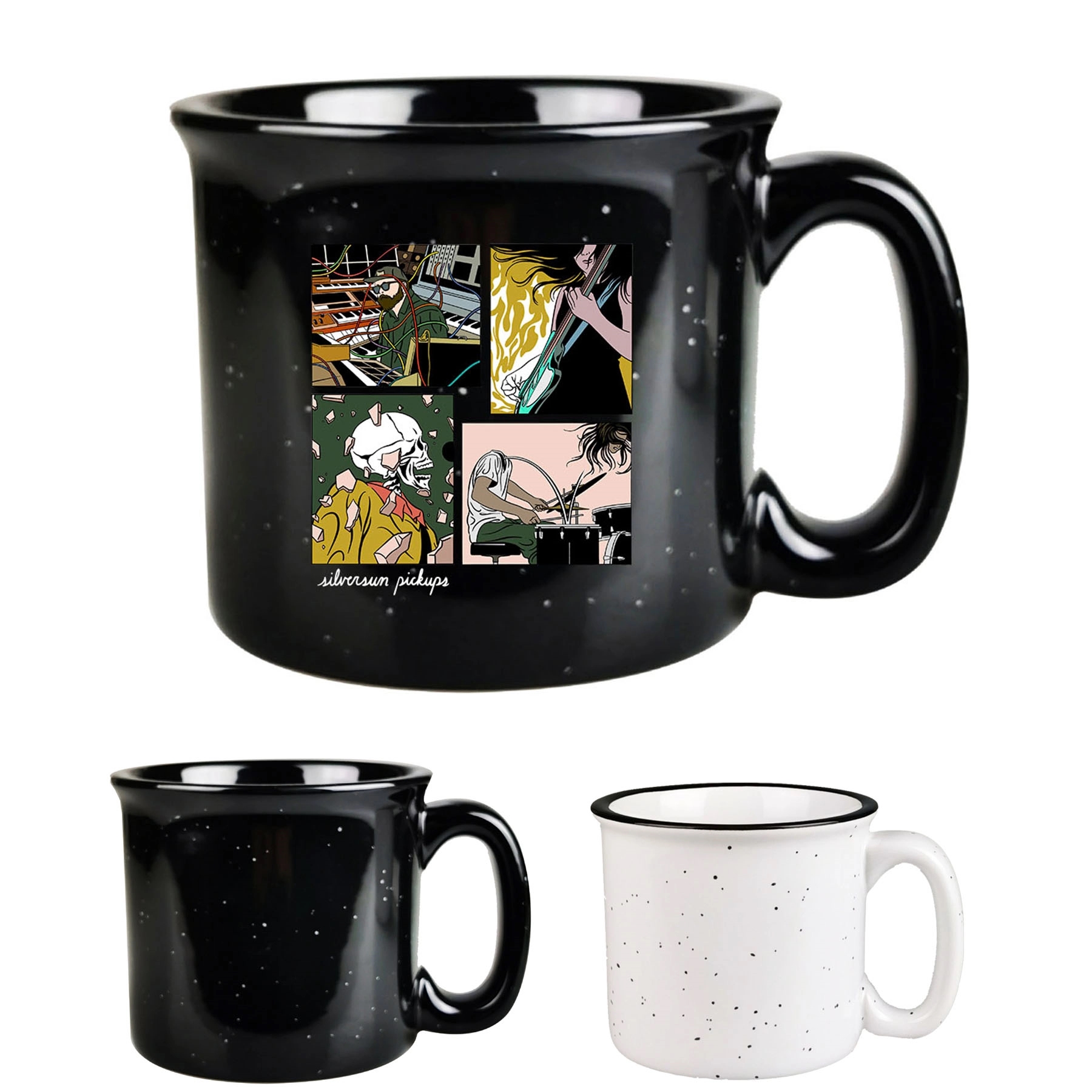 12 OZ Speckled Campfire Ceramic Coffee Mug 2