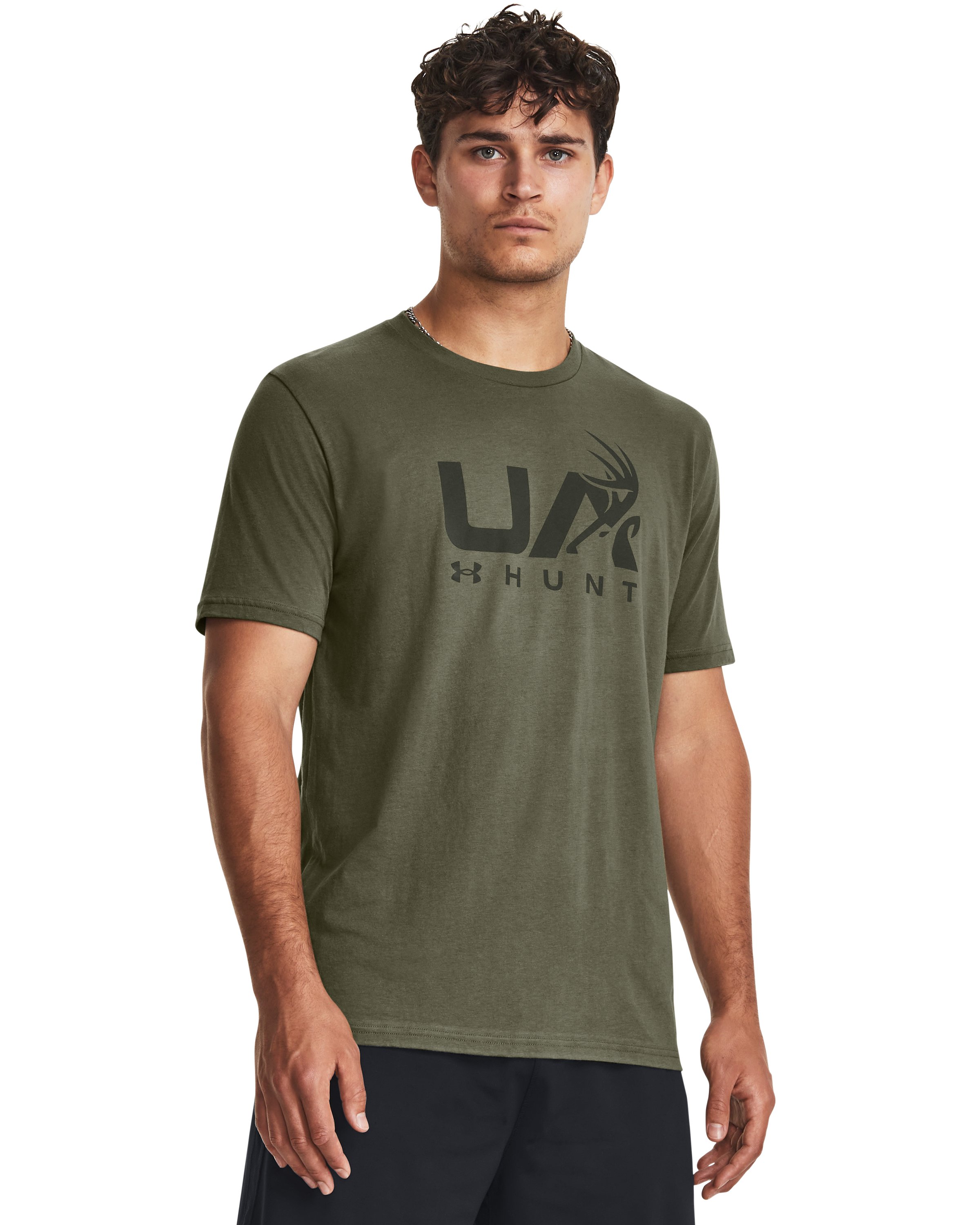 UA Antler Hunt Logo Men's T-Shirt 12