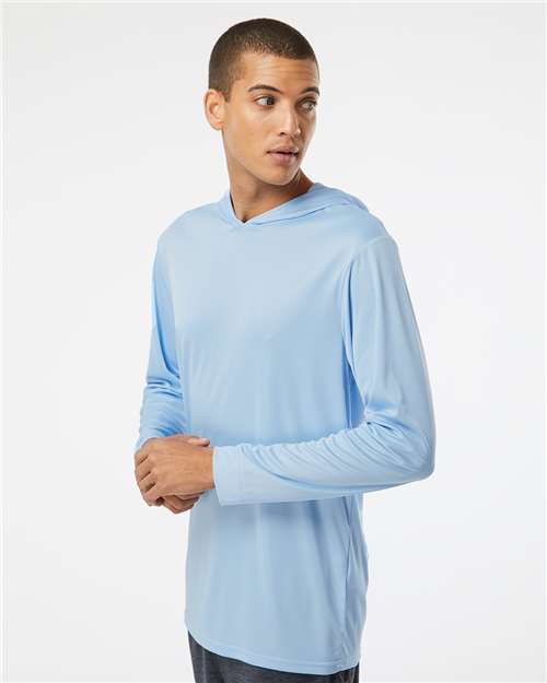 Unisex Bahama Performance Hooded Long Sleeve T-Shirt - 220 92