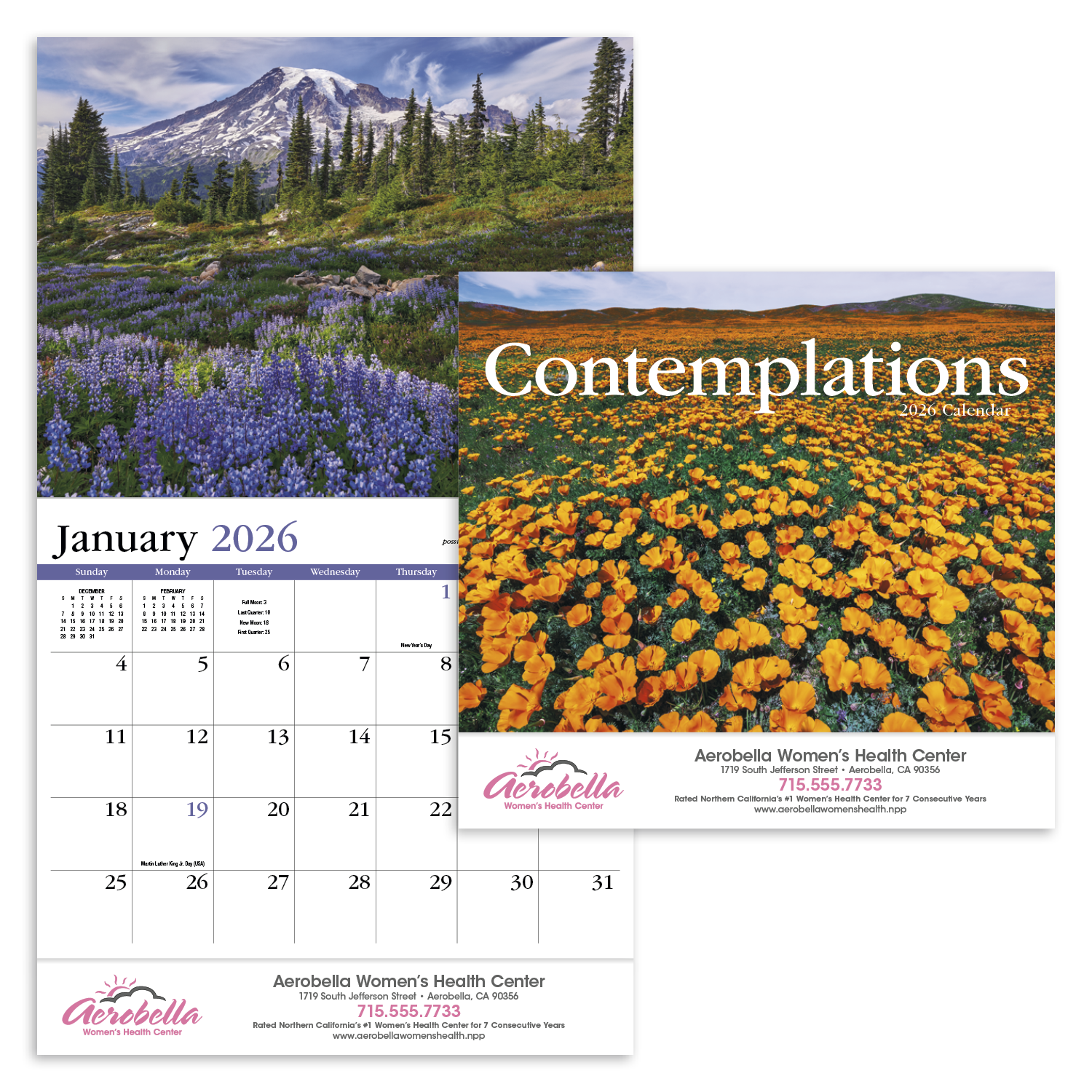 HotLine® Products Contemplations Appointment Calendar - Stapled 60