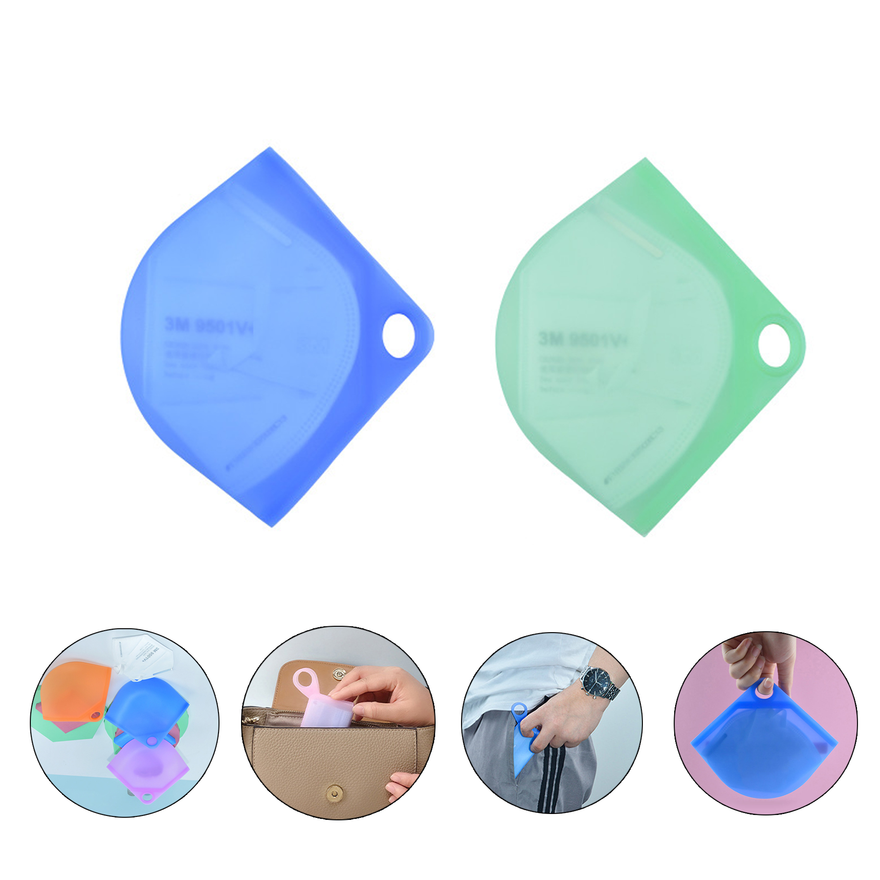 Silicone Mask Storage Case 2
