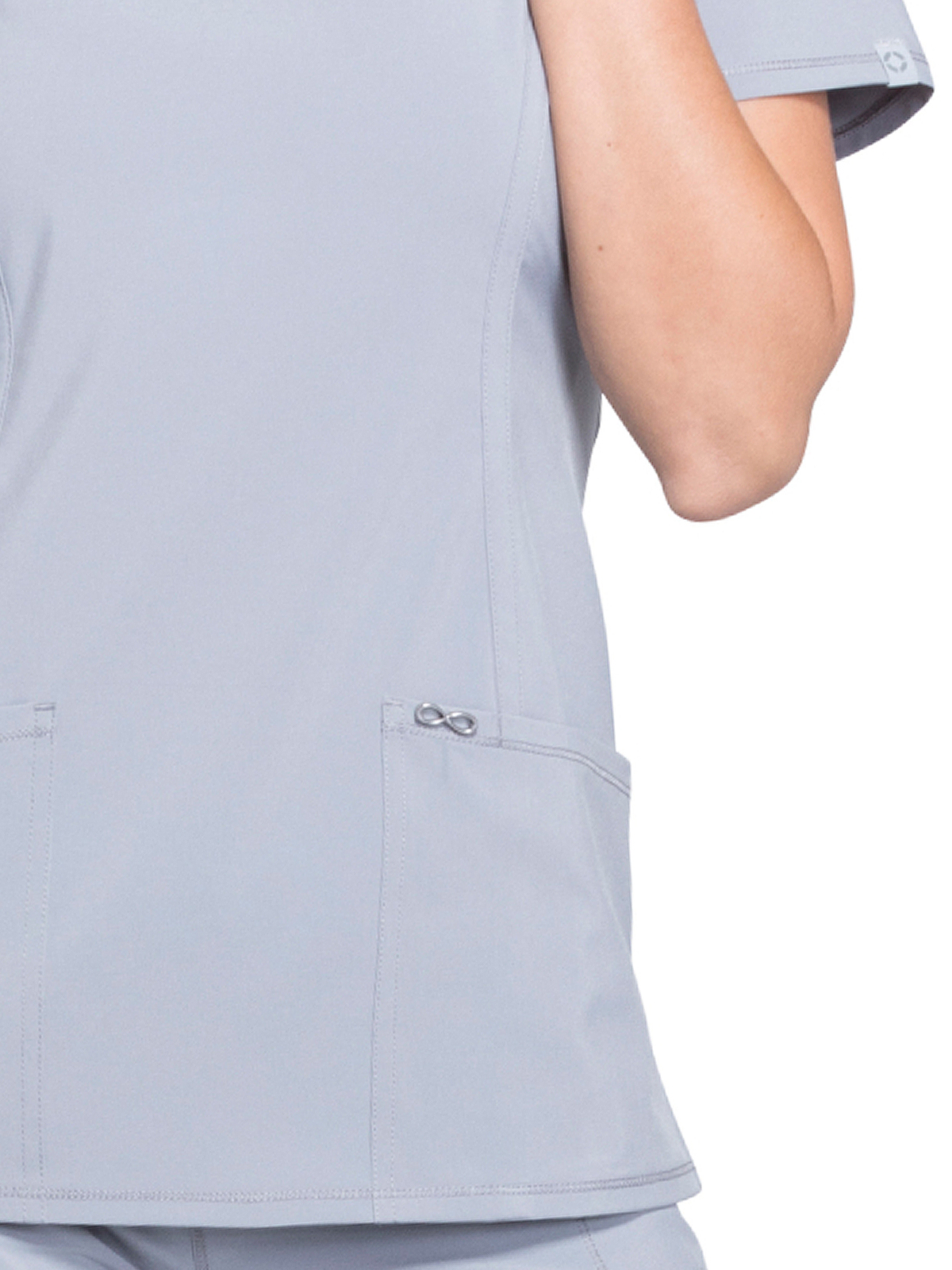Infinity - Women's 3-Pocket Round Neck Top 15