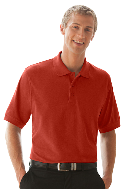 Soft-Blend Double-Tuck Pique Polo 46