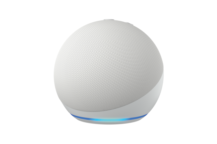 Amazon Echo Dot (5th Generation) - Glacier White 2
