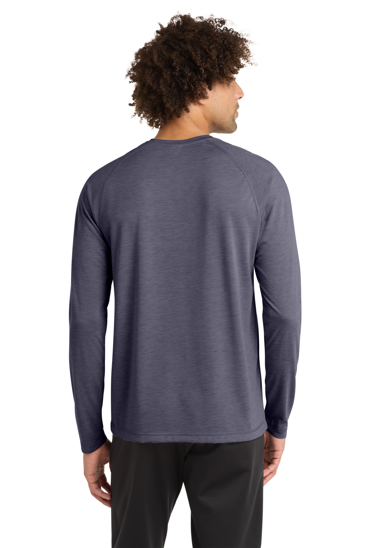 Sport-Tek PosiCharge Long Sleeve Tri-Blend Wicking Raglan Tee ST400LS 41
