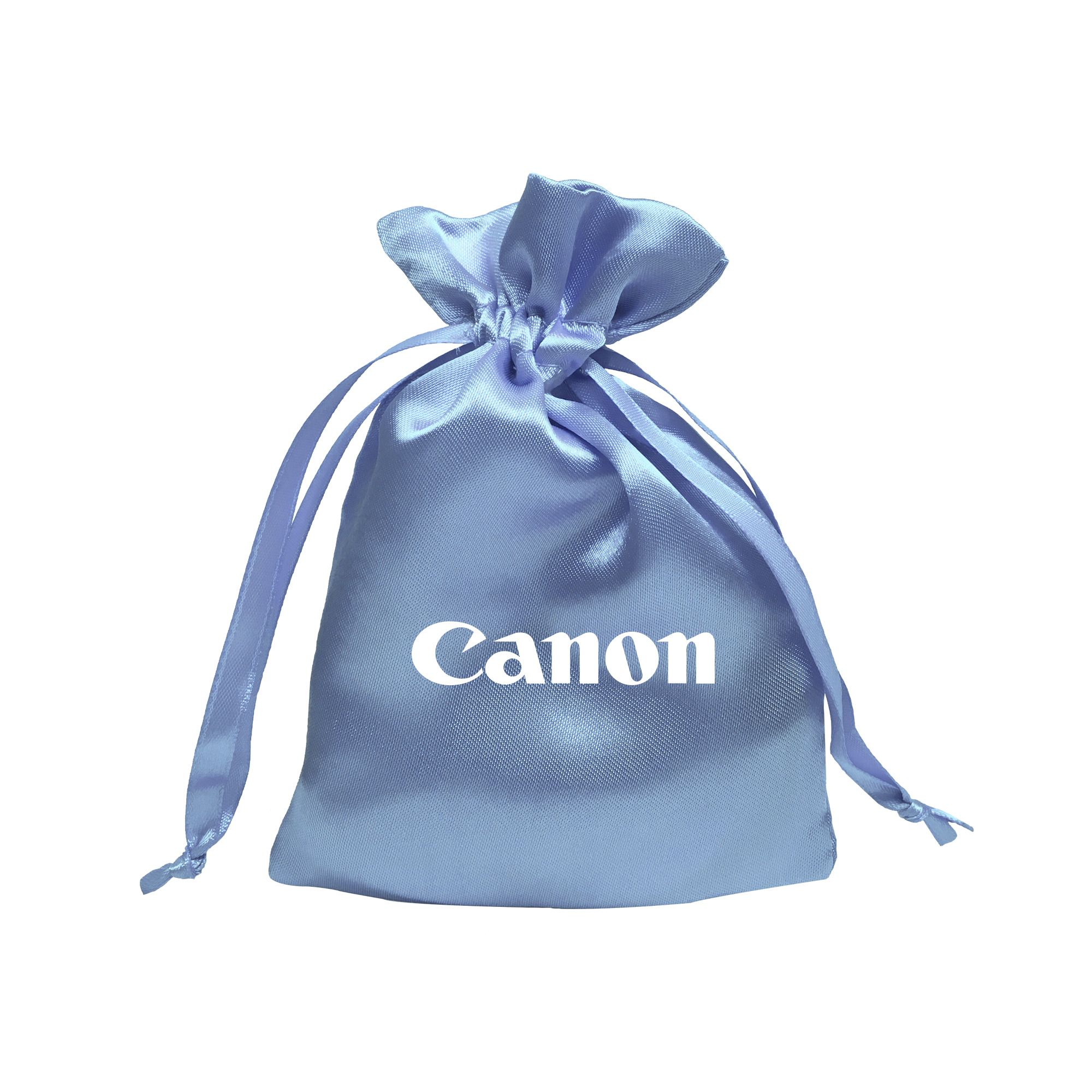 Medium Trendy Satin Drawstring Pouch 7