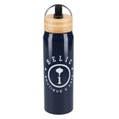 Billy 26oz Aluminum Bottle w/ FSC® Bamboo Lid 173