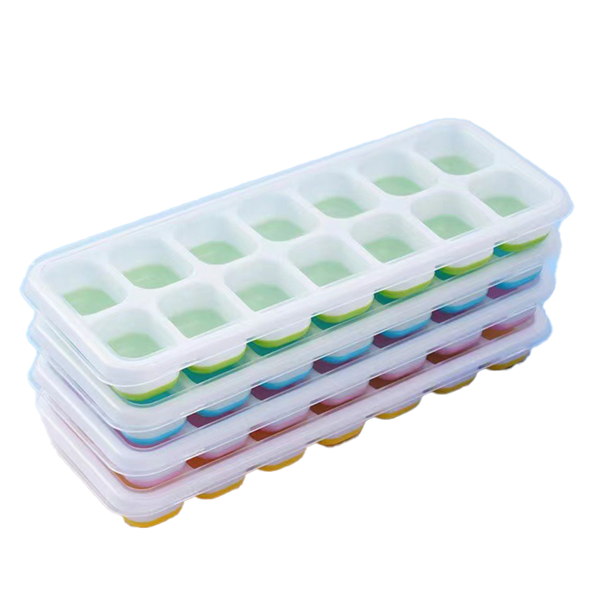 MOQ100 14-Cavity Silicone Ice Cube Tray Mold 3