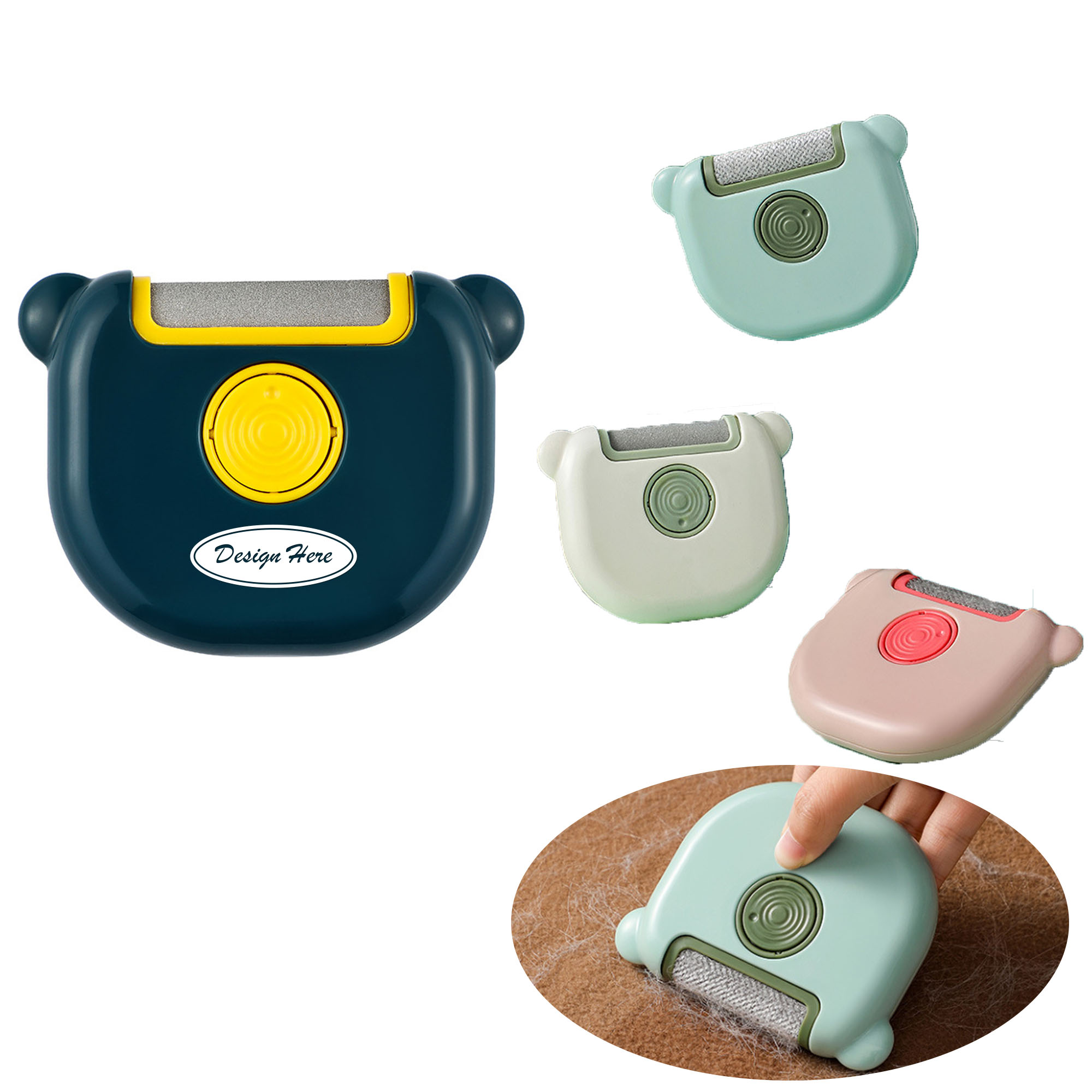 Multi-Function 3-in-1 Pet Hair, Lint Brush & Sweater Roller 2