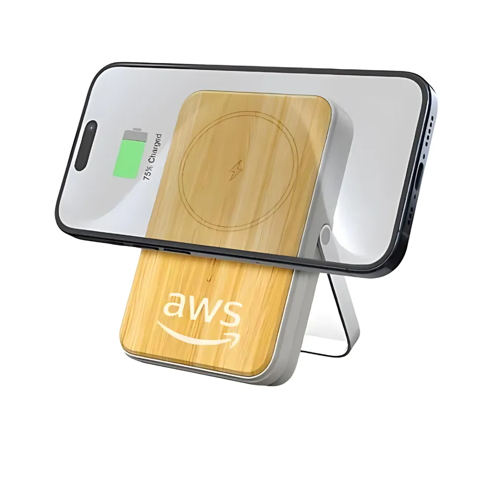 Bamboo Charger with Magsafe 4