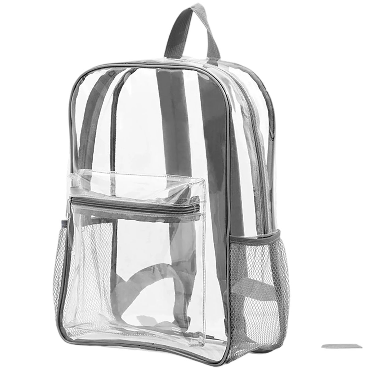 Waterproof Backpack Clear PVC 15 Inch 9