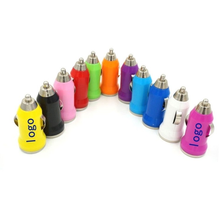 One Output Mini Car Charger For Phone Multi Color Available 2