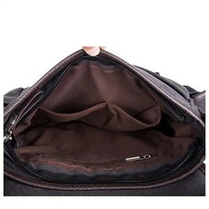 Classic Canvas Messenger Bag 3