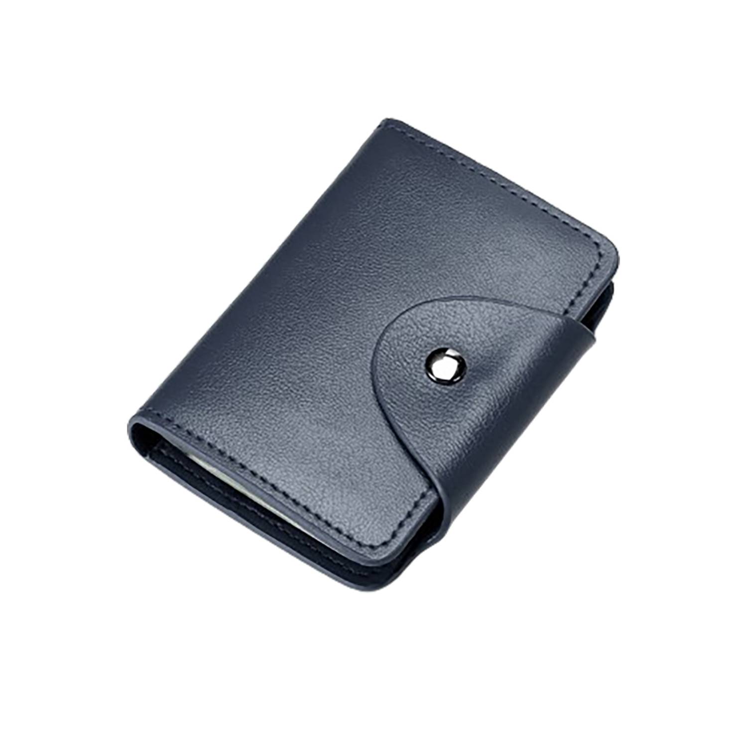 Waterproof Genuine Leather Business Card Holder 4