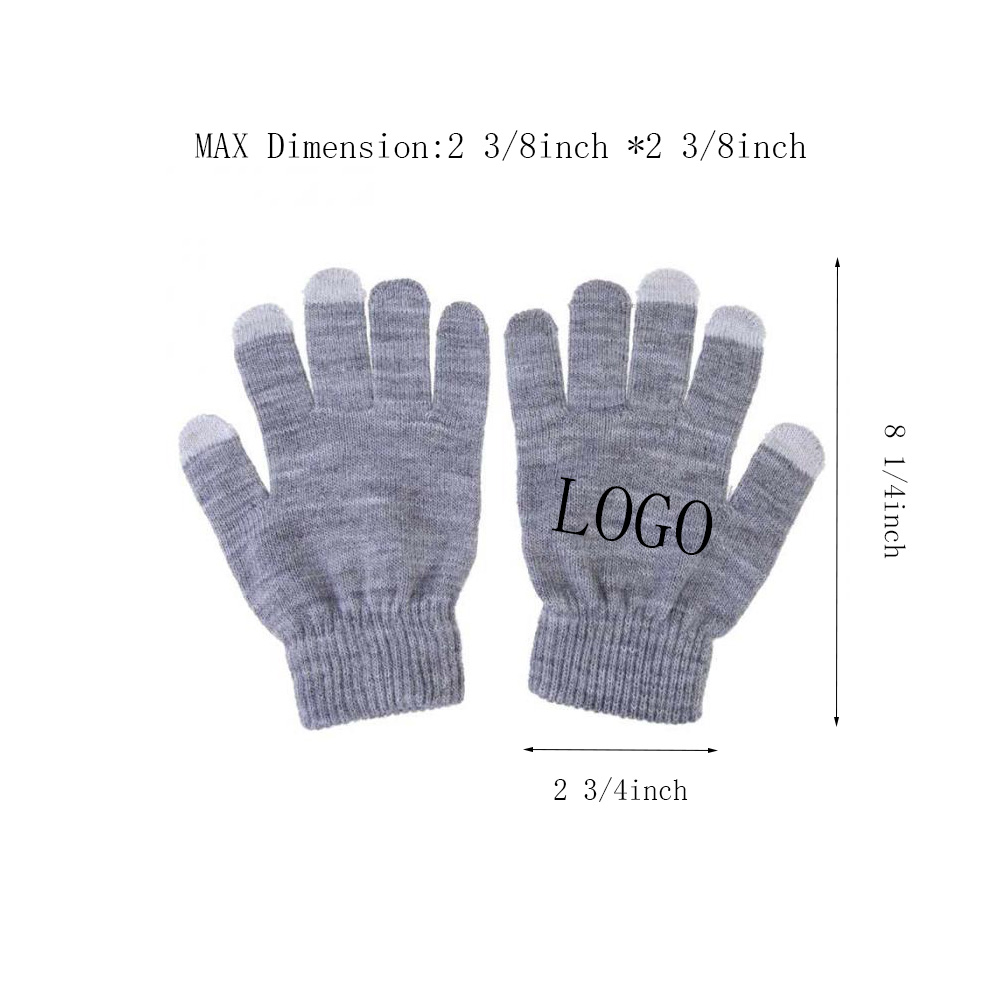 Unisex Knitted Screen Touch Gloves 3