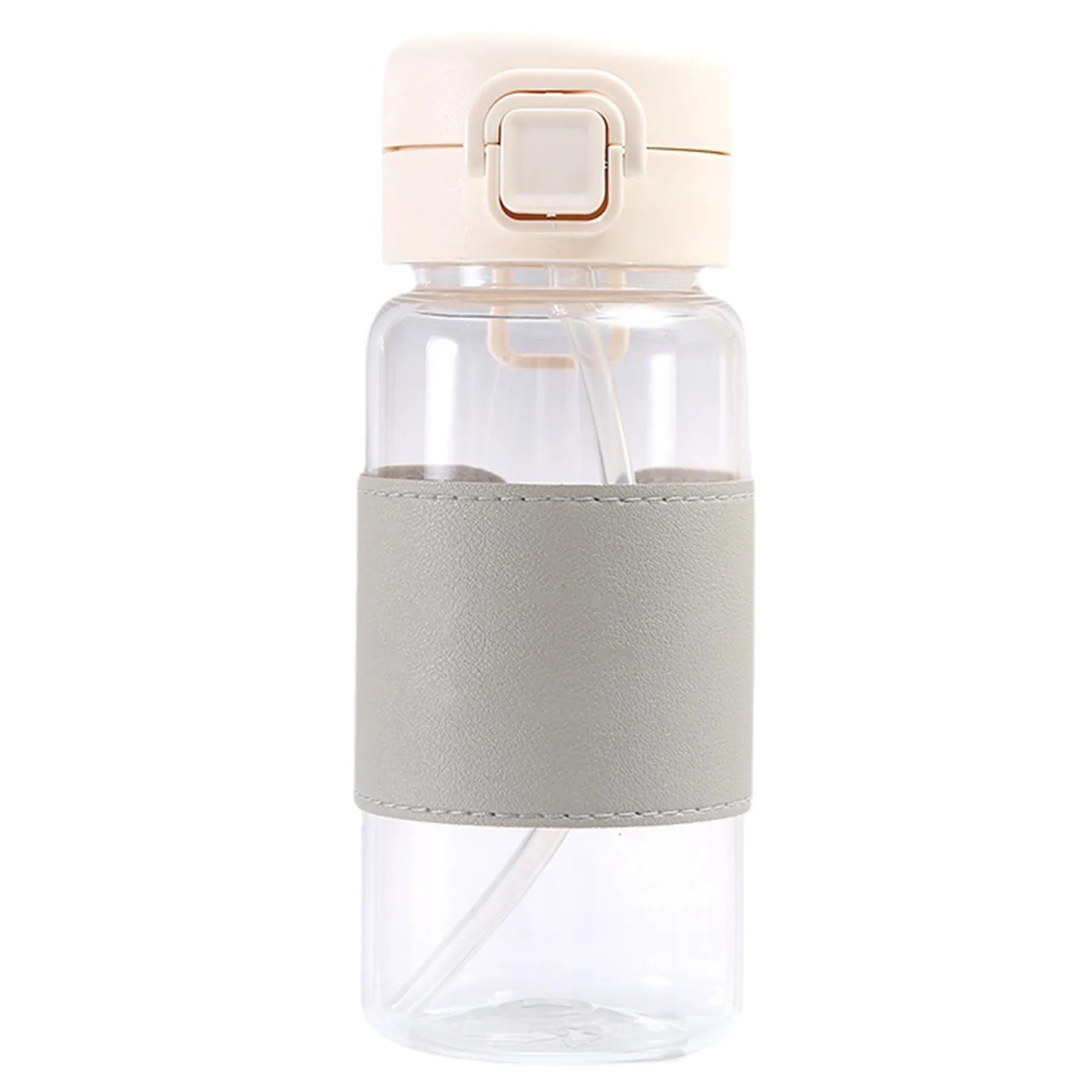 14 Oz Water Bottles W/Straw 3