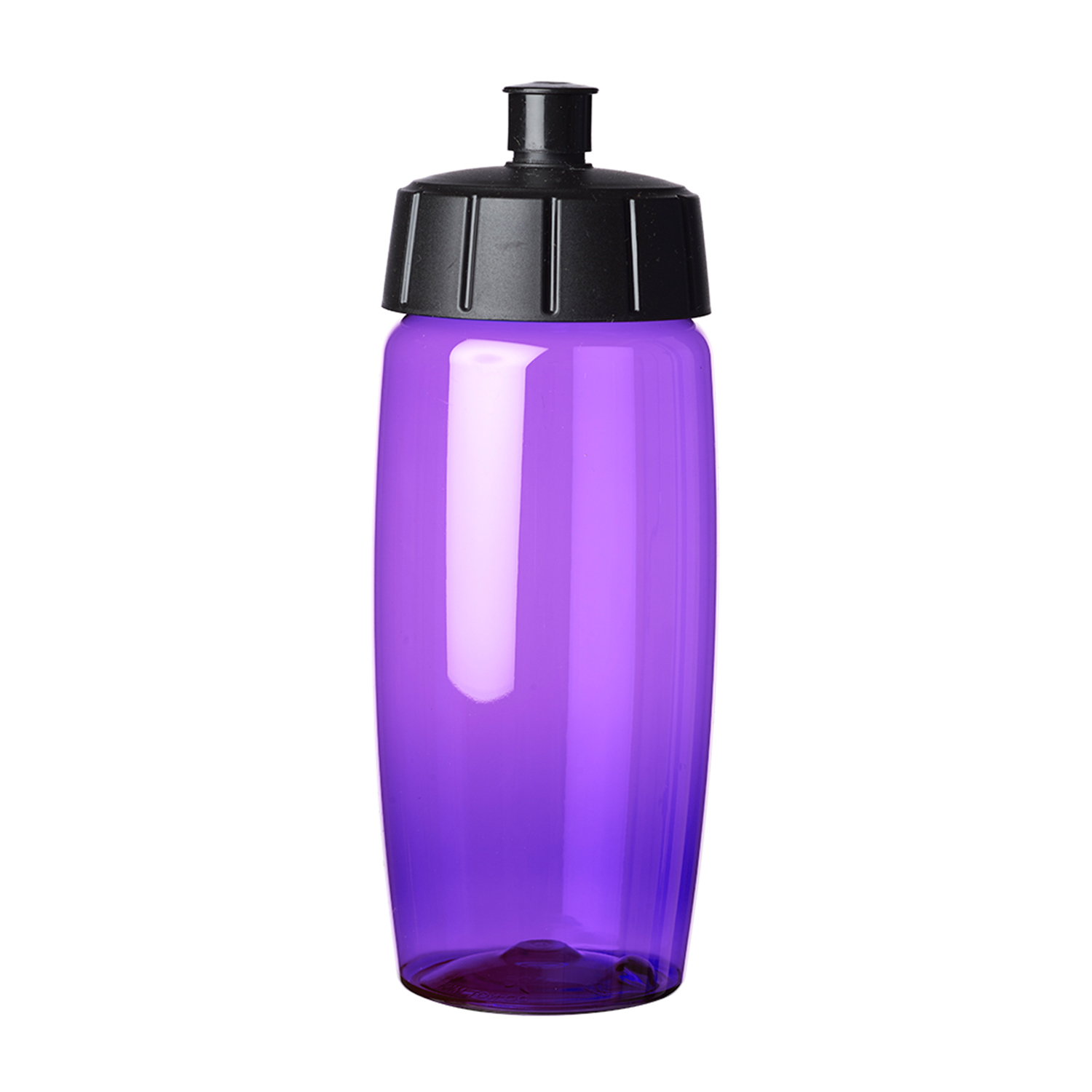 Push Spout Plastic Water Bottle, 19 oz. 6