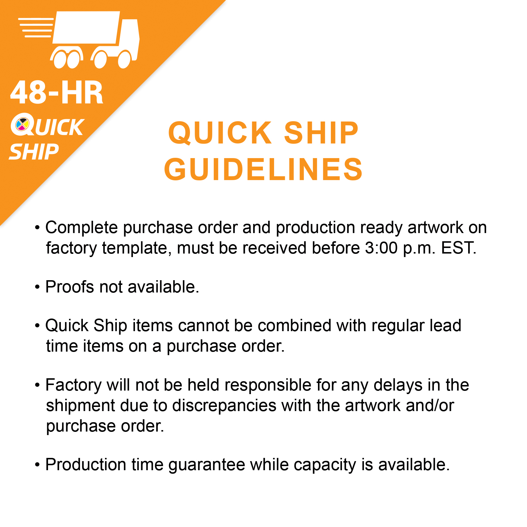 48 - Hour 6' Single Reverse Half Drop Banner with Hardware Set 9