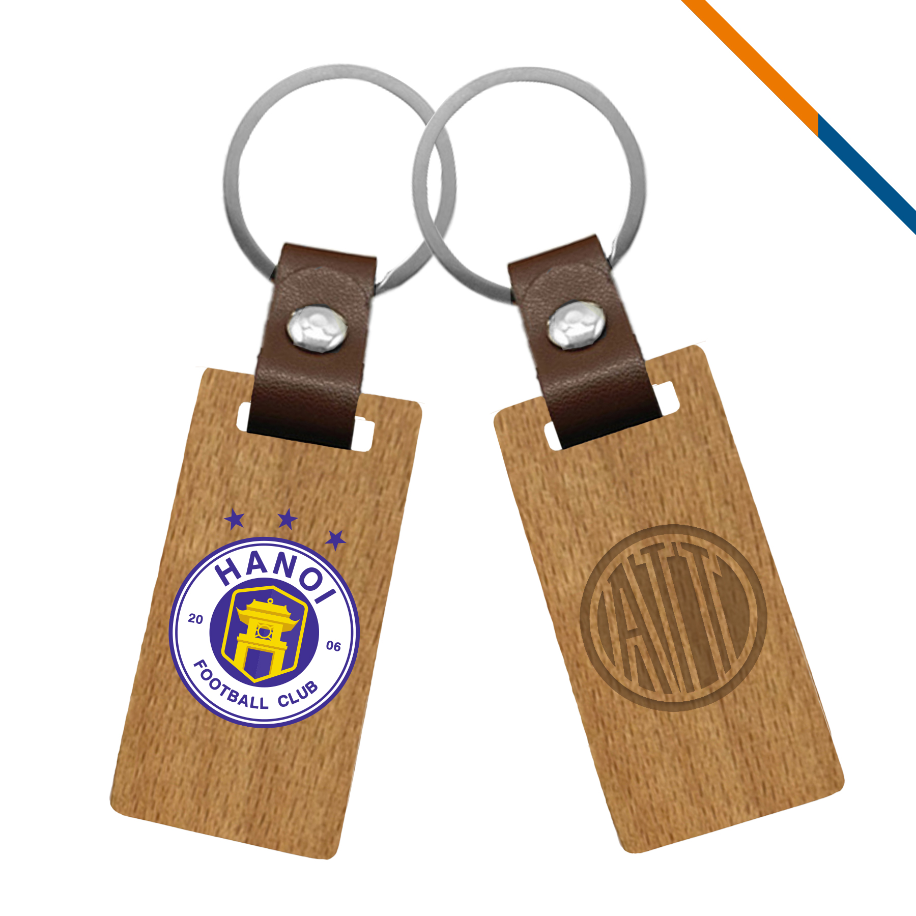 Brenna Wooden Keychain 2