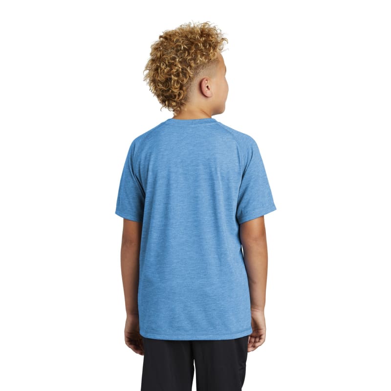 Sport-Tek Youth PosiCharge Tri-Blend Wicking Raglan Tee. 11